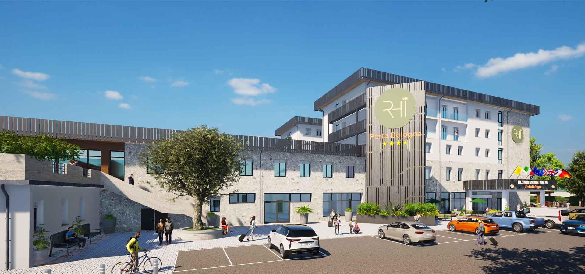 Rhi Porta Bologna Hotel Pieve di Cento Exterior foto